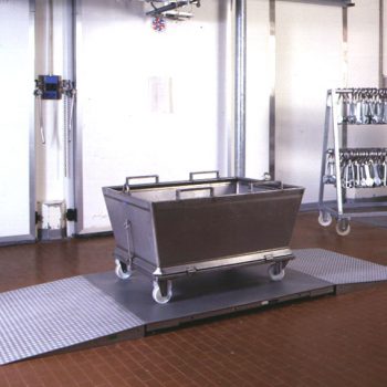 PRM Floor Scale in use