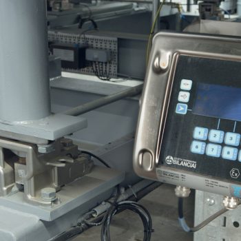 Process weighing systems display screen