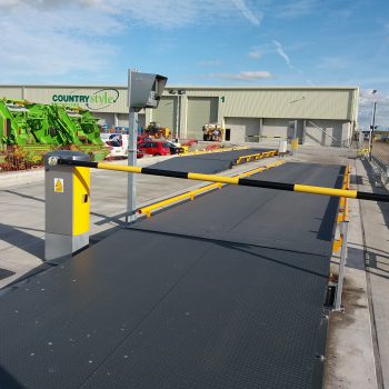 Weighbridge Automation - barrier installation