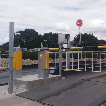 Heavy duty weighbridge installed on site