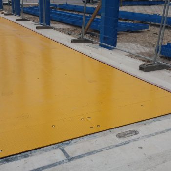 Example of Pit mounted Eurodeck Weighbridge already installed